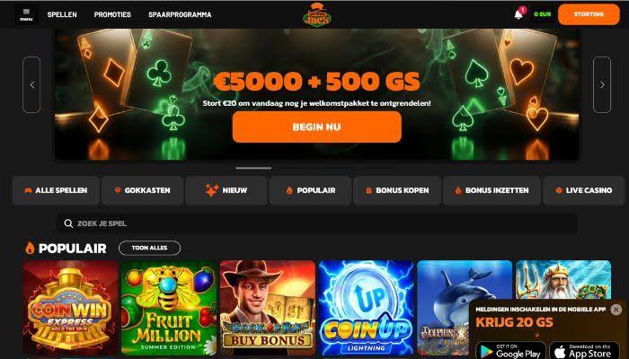 HiddenJack Casino slots pagina